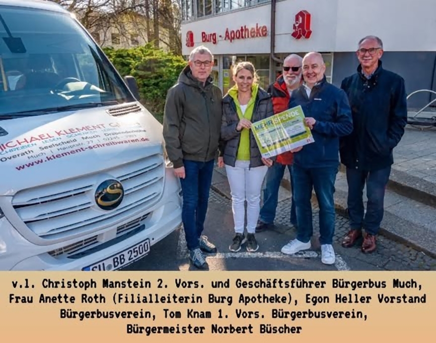 Bürg Apotheke Spende